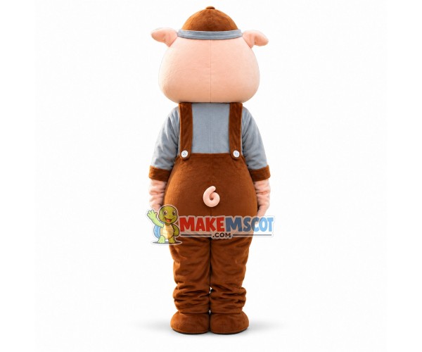Smart Dr. Mihoo the Teacher Pig GG Bond Pig Mascot Costume Smart Dr. Mihoo the Teacher Pig GG Bond Pig Mascot Costume