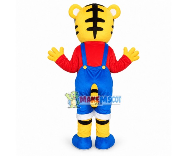 Optimistic Qiaohu the Tiger Mascot Costume Optimistic Qiaohu the Tiger Mascot Costume
