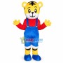 Optimistic Qiaohu the Tiger Mascot Costume