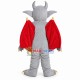 Gray Bat Devil Mascot Costume Gray Bat Devil Mascot Costume