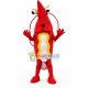 Deluxe Red Shrimp Lightweight Mascot Costume Deluxe Red Shrimp Lightweight Mascot Costume