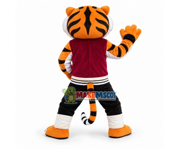 Kung Fu Tigress Mascot Costume Kung Fu Tigress Mascot Costume