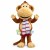 Adult Cartoon Big Mouth Monkey Mascot Costume 