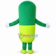 Deluxe Green Pill Capsule Mascot Cartoon Costume Deluxe Green Pill Capsule Mascot Cartoon Costume