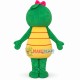Cute Baby Crocodile Girl Mascot Cartoon Costume Cute Baby Crocodile Girl Mascot Cartoon Costume