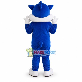 Lovely Cartoon Blue Cat Mascot Costume Lovely Cartoon Blue Cat Mascot Costume