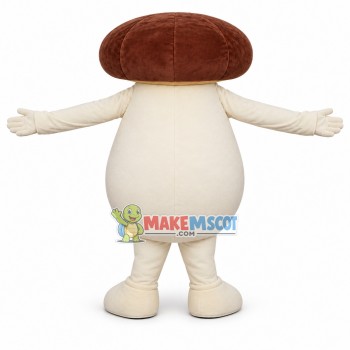 Lovely Cartoon Mushroom Walking Mascot Costume Lovely Cartoon Mushroom Walking Mascot Costume