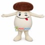 Lovely Cartoon Mushroom Walking Mascot Costume 