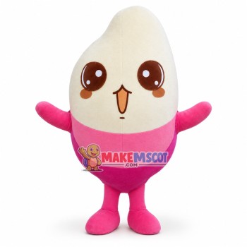 Huge A Grain of Rice Cartoon Mascot Costume Huge A Grain of Rice Cartoon Mascot Costume
