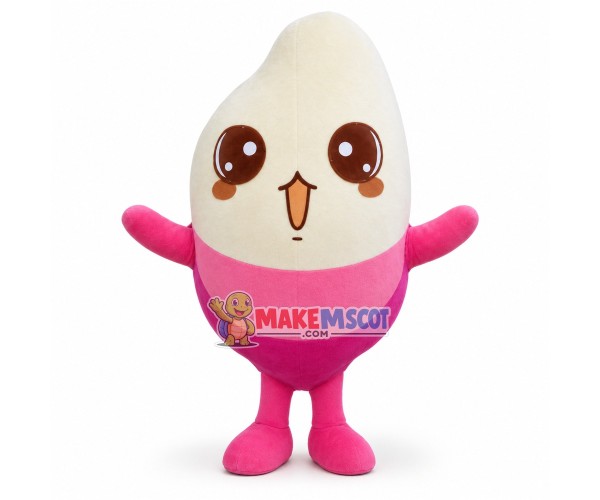 Huge A Grain of Rice Cartoon Mascot Costume Huge A Grain of Rice Cartoon Mascot Costume