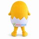 Gudetama the Lazy Egg In Shell Mascot Costume	