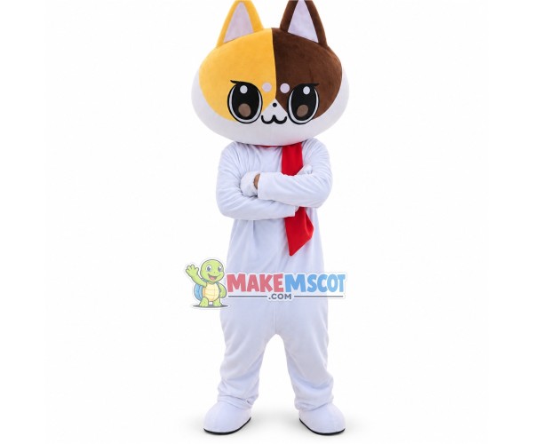 Popular Cartoon Chimera Cat Mascot Costume Popular Cartoon Chimera Cat Mascot Costume