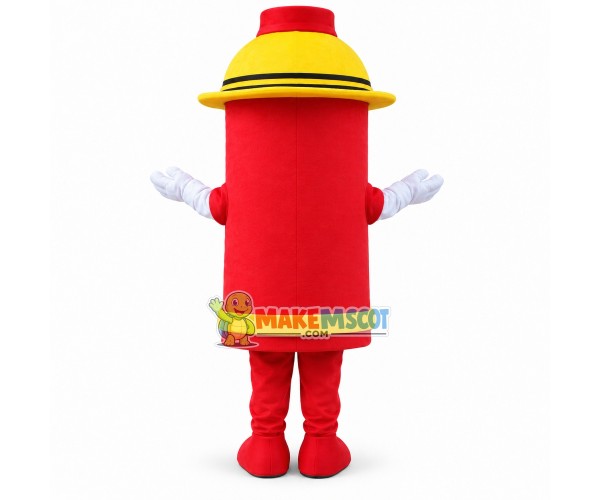 Deluxe Cartoon Red Fire Hydrant Lightweight Mascot Costume For Adult Deluxe Cartoon Red Fire Hydrant Lightweight Mascot Costume For Adult