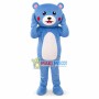 Blue Teddy Bear Mascot Costume 