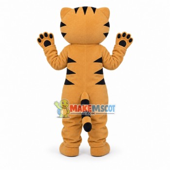 Golden Kitten Mascot Adult Costume Golden Kitten Mascot Adult Costume