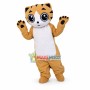 Golden Kitten Mascot Adult Costume 