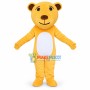 Simple Style Cartoon Yellow Bear Mascot Costume 