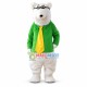 Honest Employee Polar Bear Long Plush Mascot Costume Honest Employee Polar Bear Long Plush Mascot Costume