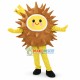 King Durian Mascot Cartoon Style Costume King Durian Mascot Cartoon Style Costume