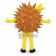 King Durian Mascot Cartoon Style Costume King Durian Mascot Cartoon Style Costume