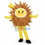 King Durian Mascot Cartoon Style Costume 