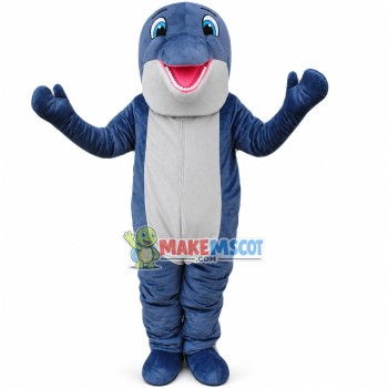 College Iggy Dolphin Mascot Costume College Iggy Dolphin Mascot Costume