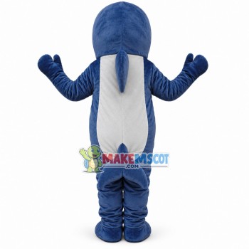 College Iggy Dolphin Mascot Costume 