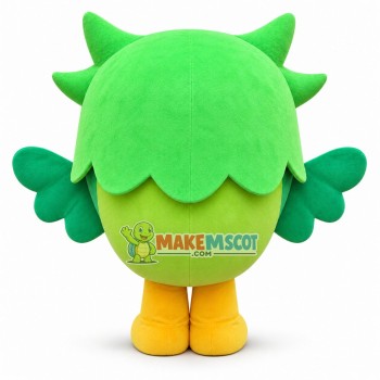 Deluxe Green Owl Mascot Costume Deluxe Green Owl Mascot Costume