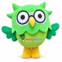 Deluxe Green Owl Mascot Costume 