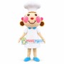 Cute Chef Girl Mascot Cartoon Style Costume 