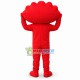 Red dumpling Man Mascot Costume Red dumpling Man Mascot Costume