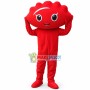 Red dumpling Man Mascot Costume 