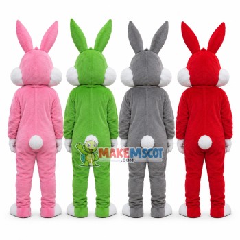 Bugs Bunny In Many Colors Mascot Costume 