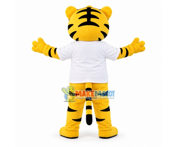 Optimistic Amway Tiger Mascot Costume Optimistic Amway Tiger Mascot Costume