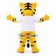 Optimistic Amway Tiger Mascot Costume Optimistic Amway Tiger Mascot Costume