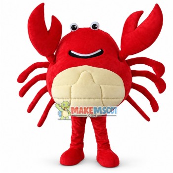 Huge Red Crab Mascot Costume Huge Red Crab Mascot Costume