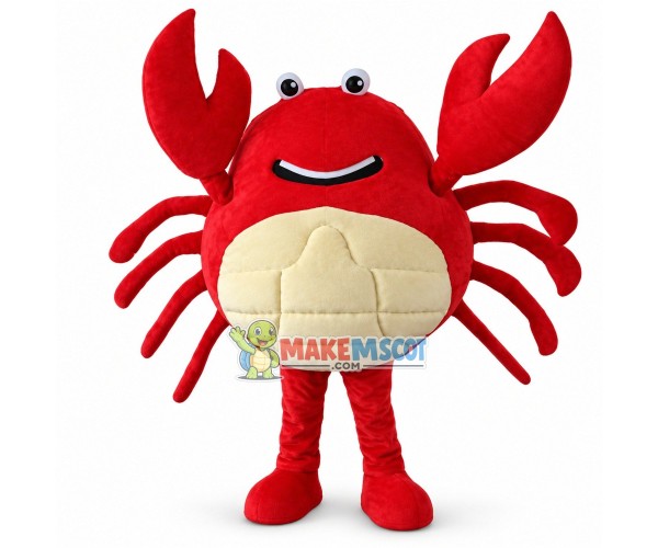 Huge Red Crab Mascot Costume Huge Red Crab Mascot Costume