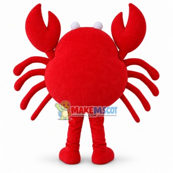Huge Red Crab Mascot Costume Huge Red Crab Mascot Costume