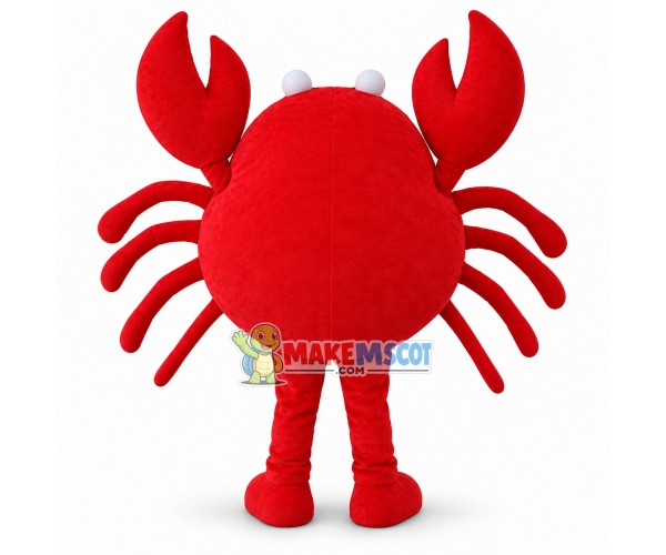 Huge Red Crab Mascot Costume Huge Red Crab Mascot Costume