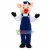 Adult Cartoon Fifer Pig Mascot Costume	