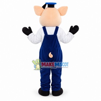 Adult Cartoon Fifer Pig Mascot Costume Adult Cartoon Fifer Pig Mascot Costume