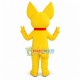 Lovely Cartoon Yellow French Bulldog Mascot Costume Lovely Cartoon Yellow French Bulldog Mascot Costume