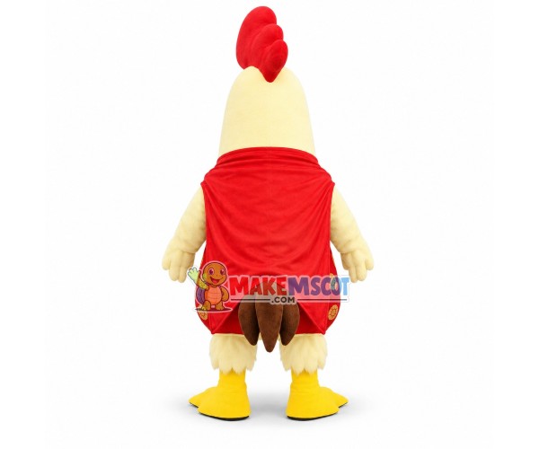 Chinese Fortune Rooster Mascot Costume Chinese Fortune Rooster Mascot Costume