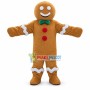 Gingerbread Man Mascot Costume	For Adult