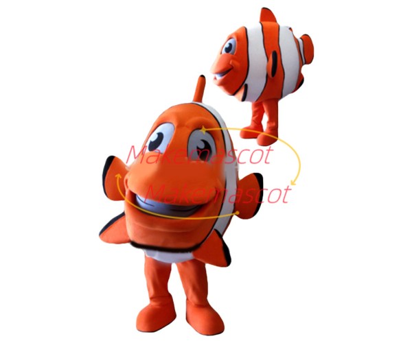 Professional Clownfish Mascot Costume	