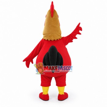 Simple Style Red Hen Mascot Costume Simple Style Red Hen Mascot Costume