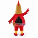 Simple Style Red Hen Mascot Costume 