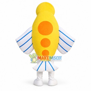 Deluxe Yellow Fish Lightweight Mascot Costume Deluxe Yellow Fish Lightweight Mascot Costume