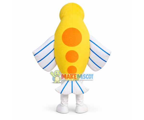 Deluxe Yellow Fish Lightweight Mascot Costume Deluxe Yellow Fish Lightweight Mascot Costume