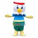 Ninja Baby Eagle Mascot Cartoon Costume Ninja Baby Eagle Mascot Cartoon Costume